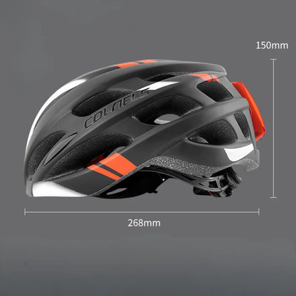 2 in 1 Helmet with taillight warning