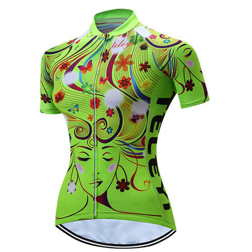 Jersey Women Bike Top Shirt