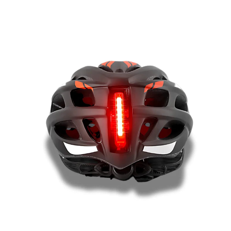 2 in 1 Helmet with taillight warning