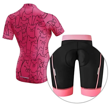 Cycling Kit - CatPink