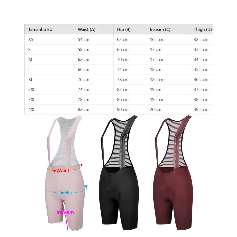 Women’s Seamless Cycling Bib Shorts 2.0