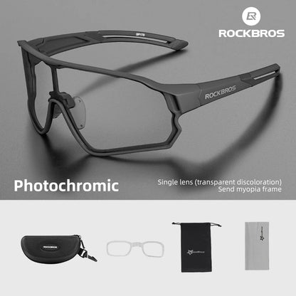 Glasses Photochromic Road Bike UV400 Protection