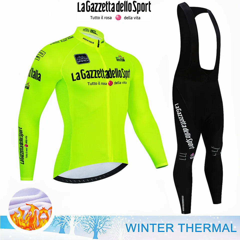 Jersey Set Winter Thermal Fleece Long Sleeve